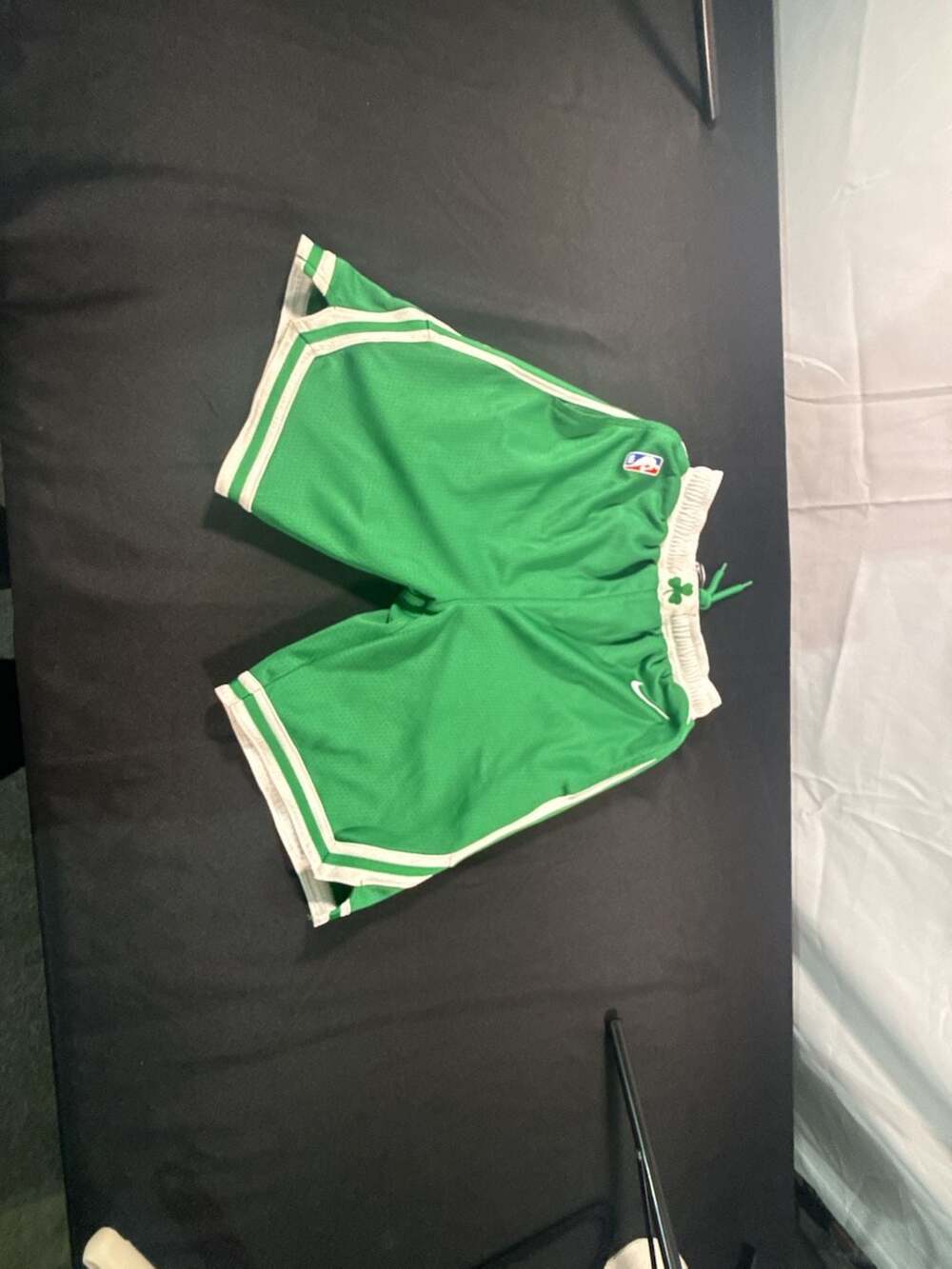 Nike Boston Celtics NBA Authentic On-Court Basketball Shorts - Picture 1 of 4
